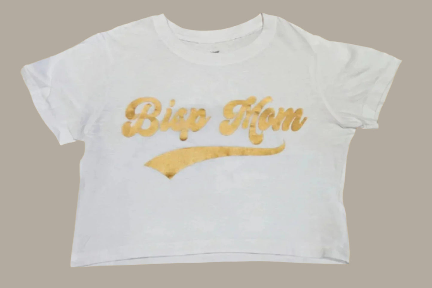 Regular cropped cheer tee