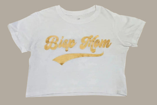 Regular cropped cheer tee